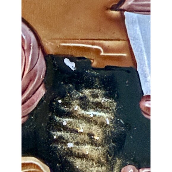 Vintage Buenos Aires Argentina Tango Raised Relief Plaque 3D Painting Wall Art - Picture 5 of 11